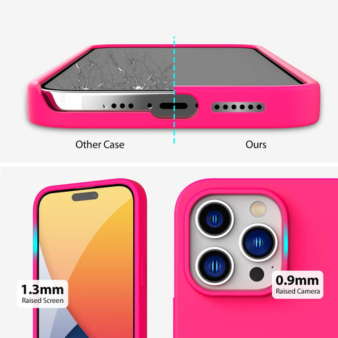 ZUSLAB Magnetic Silicone Case Compatible with Apple iPhone 14 Pro 6.1'' 2022, Compatible with All MagSafe Accessories & Charging, Liquid Silicone ...