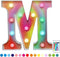 Ledido LED Marquee Letter with Lights, the Light Up Letters Signs Decorations for Party Bar/Birthday Christmas-Letter M...