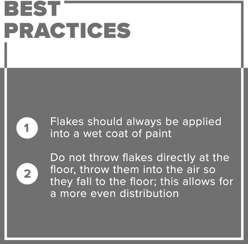 INSL-X PRODUCTS EGF700099-EA RED Combo Decorative Floor Flakes, 12 oz...