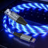 iPhone Charger Cable, MFi Certified 6ft LED Light Up Visible Lightning Charger Charging Cord Compatible with iPhone12 Plus/XS/XR/X /8 Plus / 8/7 P...