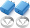 Phone Charger Fast Charging, 2 Pack 20W PD USB C Wall Fast Charger Block with 6FT Type C to Lightning Cable, Fast Charging Cable Compatible for Ph...
