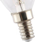 JONATHAN Y BLB-C35A-SET6 Vintage Non-Dimmable LED Edison Glass Bulbs, 4W, Equivalent 40W, E12 Base, 80+ CRI, C35 Warm White 2700K, 420 Lumens for ...