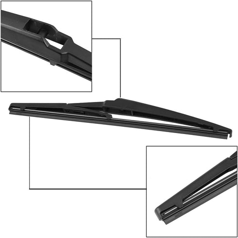 X AUTOHAUX Rear Window Windshield Wiper Blade Arm Set for Mazda 5 6 Estate...