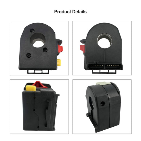Left Handlebar Bar Switch, Engine Start Run Off Headlight HI LO Off Start Light Switch for Polaris Magnum Scrambler Sportsman Trail Boss Worker Xp...