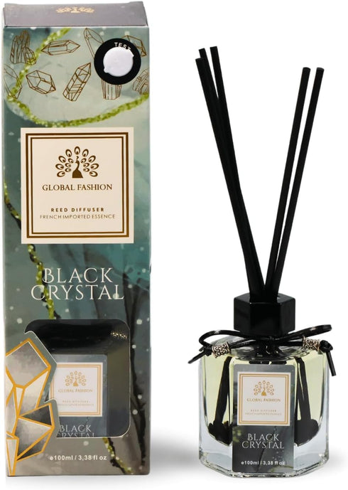 Global Fashion Reed Diffuser - Aromatherapy Reed Diffuser Air Freshener Fragrance - Perfect for Home & Office - 100ml, 03ABDA...