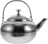 Yardwe Tea Kettle Stovetop Whistling Teakettle Stainless Steel Tea Pots Induction Stovetop Teapot Kitchen Water Boiler Kettle Fast Boiling Heat Wa...