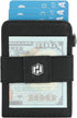 Hayvenhurst AirTag Wallet Holder - Minimalist Slim Front Pocket Wallet - Air Tag Genuine Leather Cash Credit Card Sleeve Wallet GPS Tracker (Black...