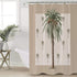 Palm Tree Shower Curtain Set with Hook 36" x 72",Tropical Summer Beach Plant Leaves Washable Cloth Polyester Fabric Shower+Curtain,Waterproof Bath...