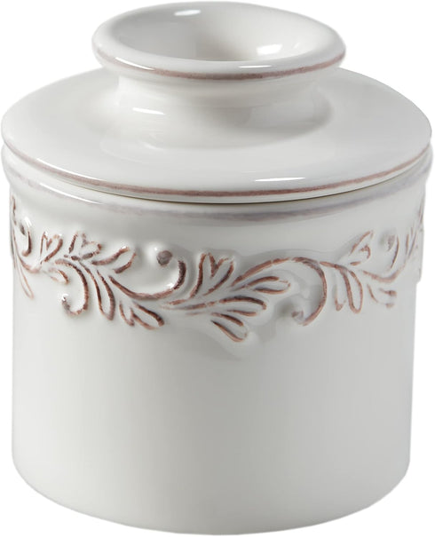 Butter Bell - The Original Butter Bell crock by L Tremain, a Countertop French Ceramic Butter Dish Keeper for Spreadable Butter, Antique Collectio...