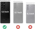 Tnarru Compatible with Samsung Galaxy S21 Ultra Case American Flag Pattern Military-Grade Drop Protection Non-Slip Sides Anti-Scratch Shockproof S...