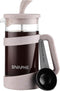 Sivaphe Small French Press 12 fl.oz Light-weight Durable High Borosilicate Carafe with Stainless Steel Filter 0.35L Coffee Maker Frothed...