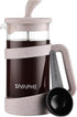 Sivaphe Small French Press 12 fl.oz Light-weight Durable High Borosilicate Carafe with Stainless Steel Filter 0.35L Coffee Maker Frothed...