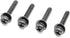 ReplacementScrews 1 Set of Metric Screws (Model RS-198456) Pan Head - Philips Drive - Black Plated (Pack of 4)...