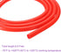 DMiotech 3/8"(9mm) ID 1/2"(12mm) OD 6.6 Feet Silicone Tube Red Industrial Silicone Tubing for Water Air Pump...