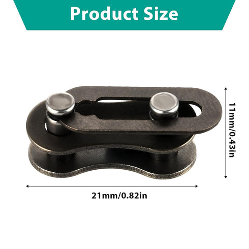 20 Set Bike Chain Metal Master Link for Bicycle Chain Removable Quick Split Bike Repair Parts for Bycicles, Mini Bikes, Mountain Bike, BMX Bike an...