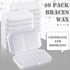 Sinmoe 40 Pack Braces Dental Wax Orthodontic with Storage Case and Small Plastic Cutter Repair Kit for Dental Care Braces Wearer Braces Brackets (...