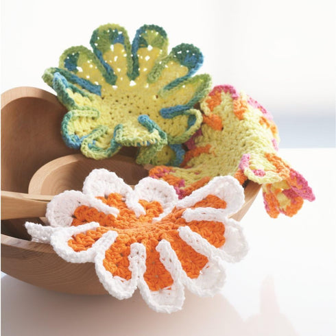 Lily 10200101628 Sugar 'N Cream The Original Solid Yarn, 2.5oz, Medium 4 Gauge, 100% Cotton - Hot Orange - Machine Wash & Dry......