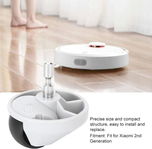 Universal Wheel Replacement Caster Wheel Compatible for 2nd Generation Sweeping Robot Cleaner,Robot Vacuum Cleaner Spare Tool Part...