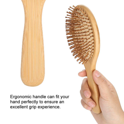 Massage Scalp Promote Blood Circulation Anti-Static Hair Comb, Wooden Hair Comb, Wooden Hair Brush Massage Comb for Hair Care Hairdressing Supplie...