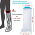 Asunby Cast Covers for Shower Leg Adult Waterproof full Leg Protector Shower Bandage Wound Showering for Broken Leg Knee Foot Ankle Wound Burns Ca...