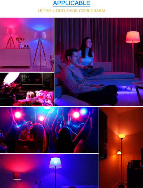 OMTO MR16 3W RGB Color Changing Spotlight with IR Remote Control Mood Ambiance Lighting Colorful LED Light Bulbs,Landscape Lighting Dimmable 12V (...