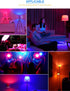OMTO MR16 3W RGB Color Changing Spotlight with IR Remote Control Mood Ambiance Lighting Colorful LED Light Bulbs,Landscape Lighting Dimmable 12V (...
