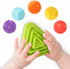 Montessori Toys for 1 Year Old, Cube Bin & 6 Sensory Shape Blocks, Baby Toys 12-18 Months, Developmental Infant Birthday Gifts for Learning Toddle...