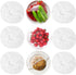 200pcs Disposable Bowl Covers - Food Cover Stretch Edging, Stretchable Plastic Wrap, Elastic Storage Wraps for Storage Containers, Disposable Fres...