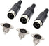 jing 7 Pin DIN Male Plug Female Adapter Socket Panel Mount Chassis Audio AV Solder 7 pin din Connector 3 Sets...