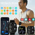 Smart Watch Smartwatch 2.02" Large Display, Fitness Call Music Password Lock Screen Waterproof, Smart Watches Mens Women for Android iOS...