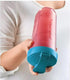 Tupperware Quick Shake Shaker Blender 20 oz Capacity in Teal Blue...
