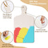 Mini Wooden Cutting Board Small Charcuterie Boards for Craft with Handle Unfinished DIY Cooking Board for Kitchen Decor Vegetable Fruit Supply(11....