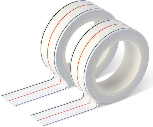 1/4" Seam Diagonal Seam Tapes - 10Yard Each Roll Sewing Basting Tape for Stitching Straight Diagonal Seams Instruction Tool (2Pack)...