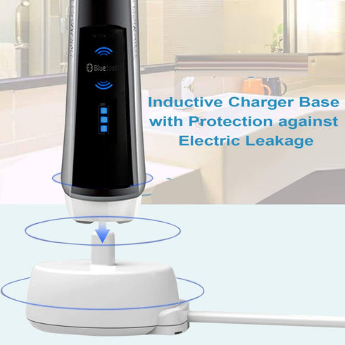 Charger for Oral B Braun Electric Toothbrush iO Series 3 4 5 6, Pro 1000/3000/5000/7000/7500/Genius, Replacement 3757 Charger Base, Waterproof Ind...