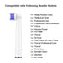 Replacement Toothbrush Heads Compatible with Oral B Braun,16 Pack Professional Electric Toothbrush Heads Brush Heads Refill for Oral-B 7000/Pro 10...