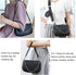 Crossbody Bag for Women Leather Chain Strap Side Shoulder Handbag With Coin Purse Pouch, 3 Removable Shoulder Straps...