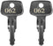 Key for Thule Key Replacement,for Roof Racks, Carriers, Crossbars Key etc,(Codes N062)...