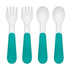 OXO Tot Fork and Spoon Training Set, Teal...