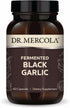 Dr. Mercola Fermented Black Garlic - Antioxidant Supplement - for Immune, Cellular & Heart Health Support - Includes S-Allyl-Cysteine - Non-GMO, G...