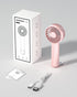 Portable Handheld Fan, Mini Portable Fan, 2000mAh Rechargeable USB Fan, 3 Speed Personal Small Desk Fan, Strong Airflow, Super Quiet, Pocket Fan w...