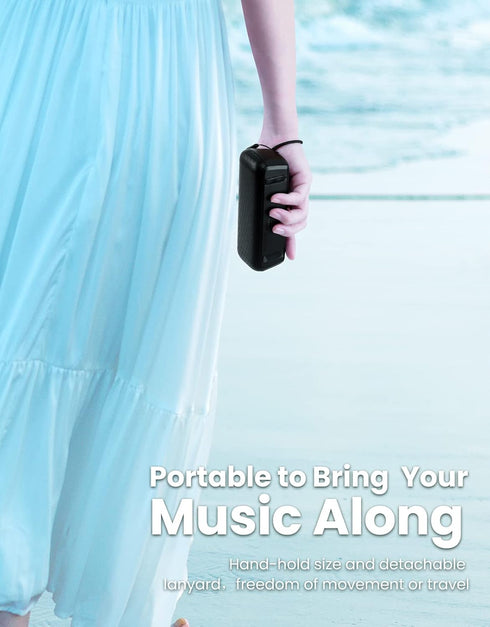 LENRUE Bluetooth Speaker,Wireless Portable Speakers with TWS, 12H Playtime, Clear Sound for Home,Travel and Outdoor,Handfree Calls Compatible with...
