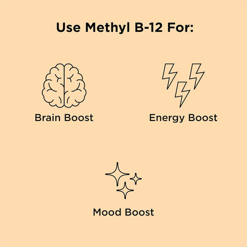 nbpure Organic & Vegan Vitamin Methyl B12 Spray – Natural Energy, Mood, & Nerve System Support for Women, Men, Kids – 500mcg Liquid Methylcobalami...
