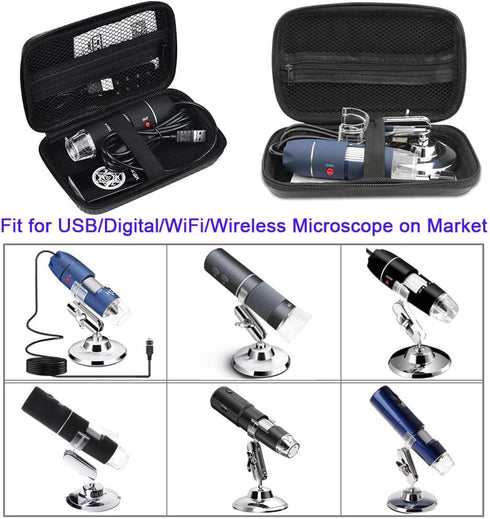 Ninyoon Original USB Microscope Carrying Case Bag for Ninyoon WiFi & USB Digital Microscope, Also Compatible with Other Brands Handheld Microscope...