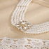 Missgrace Dainty 5 Tier Layered Pearl Rhinestones 1920s Short Choker Necklace for Women Chunky Necklaces Necklace Pearl Pendant Necklaces Pearl Ch...