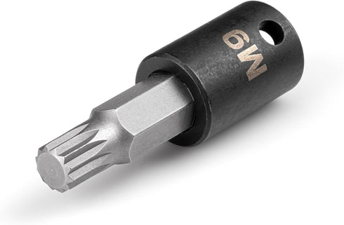 TEKTON 3/8 Inch Drive x M9 Triple Square Bit Impact Socket | SIB18209...