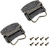 Chest Handles (76x60x60mm) 2Pcs, Iron Spray Paint Chest Ring Pull Handle - for Home Toolbox Suitcase Drawer, Bronze Tone...