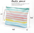 Makeup Bag, Wet Dry Bag, Toiletry Bag, Diaper Bag Waterproof Large Capacity Travel Cosmetic Bag, Zipper Pouch for Women, Girls, Mom, Sister, Frien...