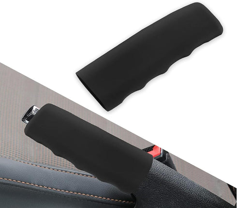 1 PC Car Anti-skid Handbrake Protector, 4.8" Long Comfortable Breathable Silicone Decoration, Wavy Ergonomic Design Emergency Brake Parking Cover,...
