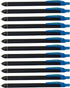 Pentel EnerGel Kuro Liquid Gel Pen, (0.7mm) Medium line, Sky Blue Ink, 12 Pack (BL437R1-S)...