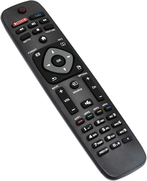 New Replacement Remote Control fit for Philips LCD LED TV 28PFL4609 28PFL4909 32PFL4609 32PFL4909 40PFL4609 40PFL4909 43PFL4609 43PFL4909 49PFL460...